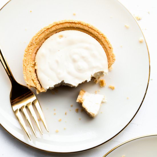 Vegan Champagne Cheesecake