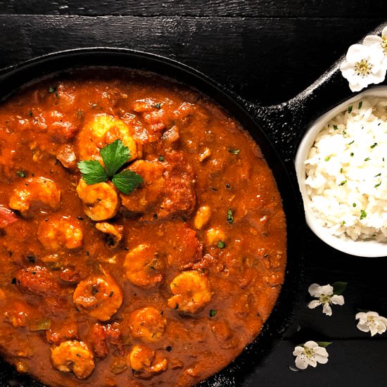 South Louisiana Shrimp Creole