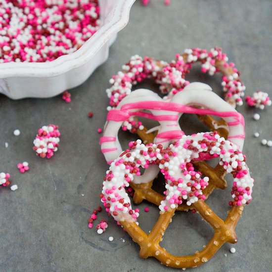 Chocolate Dipped Pretzels