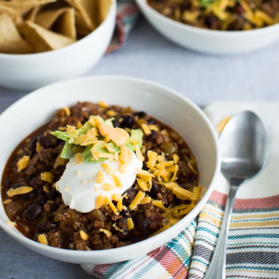 Black Bean Chili