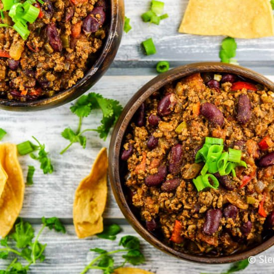 Healthy Turkey Chili