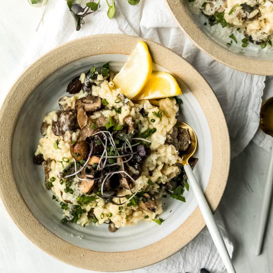 Wild Mushroom Risotto
