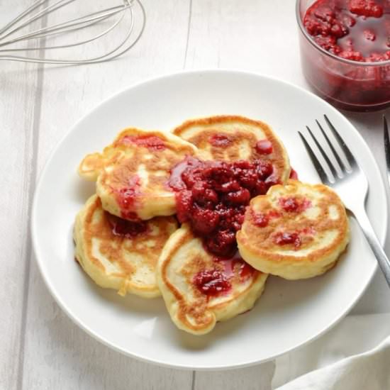 Polish Pancakes with Yeast