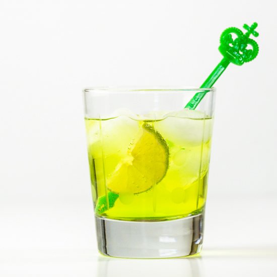 Midori Gin and Tonic
