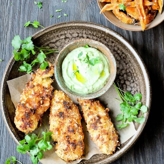 Crispy chicken bites