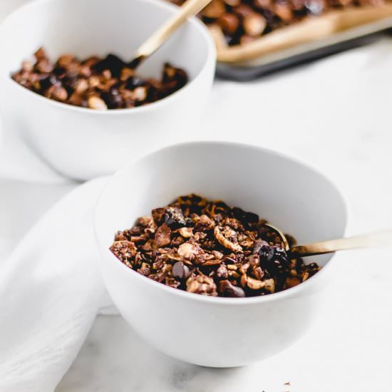 Chocolate Cherry Granola