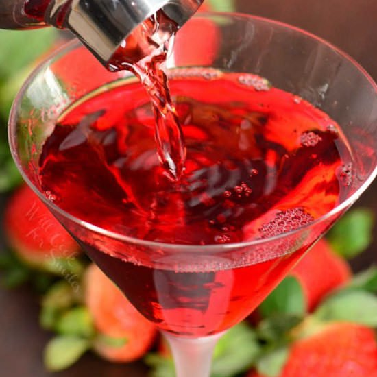 Strawberry Shortcake Martini