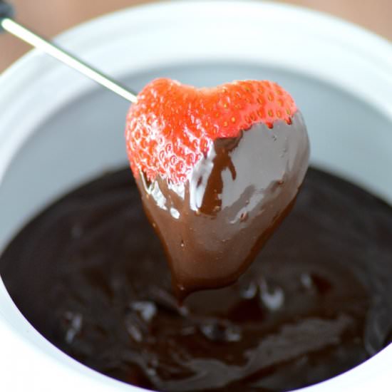 Dark Chocolate Fondue