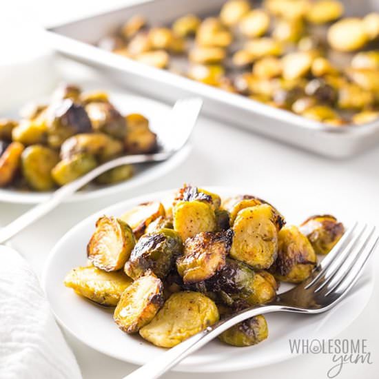 Oven Roasted Brussel Sprouts