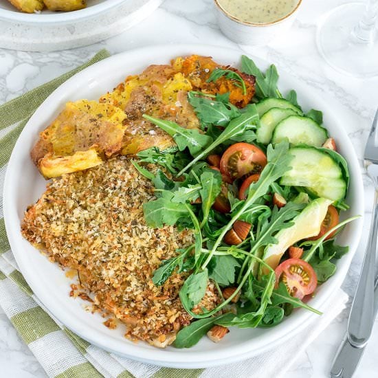 Panko Crumbed Salmon