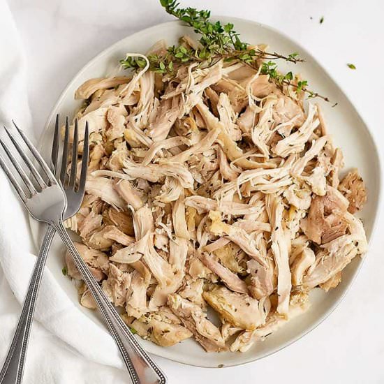 Instant Pot Shredded Chicken Thighs