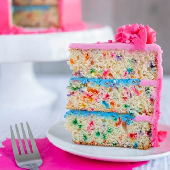 Homemade Funfetti Cake