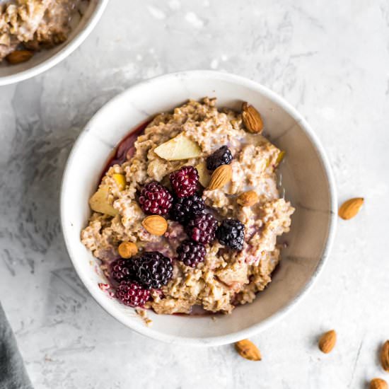 Oven Baked Steel Cut Oatmeal