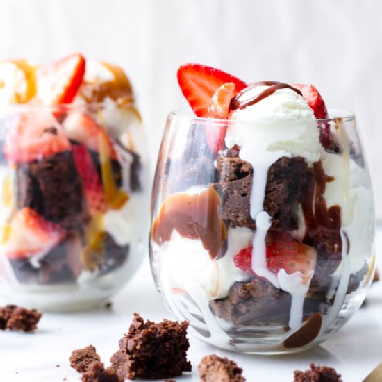 Brownie Sundaes