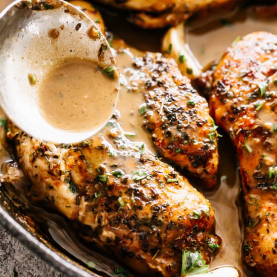 Creamy Garlic Sauce Chicken