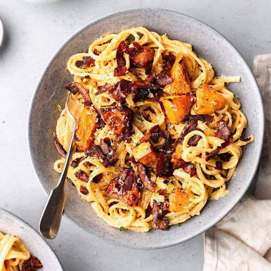 Butternut Squash Carbonara