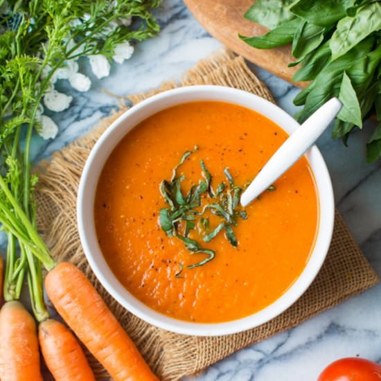 Carrot Tomato Soup