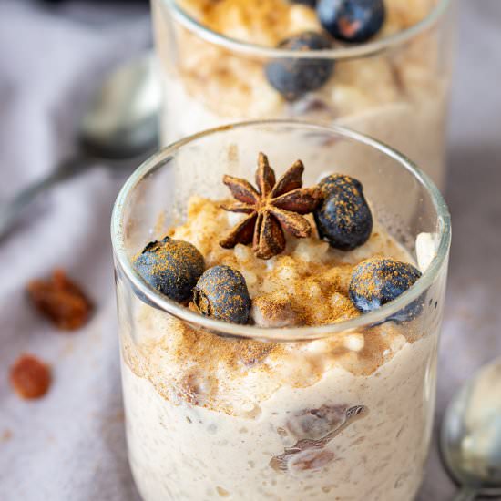 instant pot rice pudding