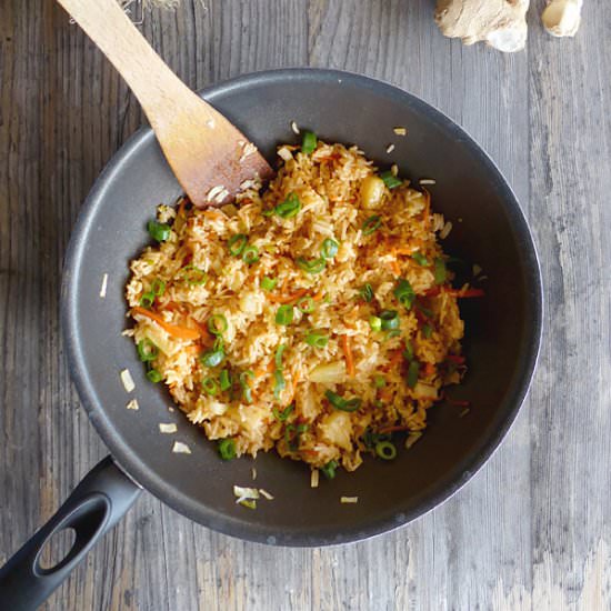 Easy Pineapple Fried Rice