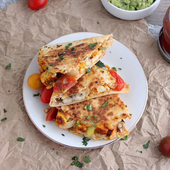 Tofu Quesadilla