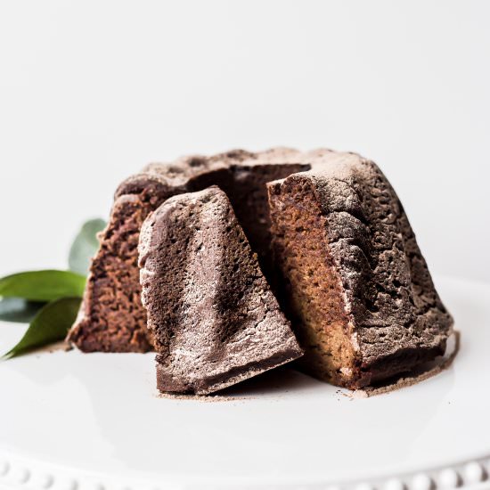 Chocolate Mocha Protein Cake