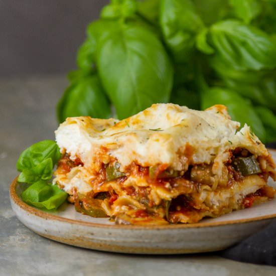 Vegetarian Vegetable Lasagna