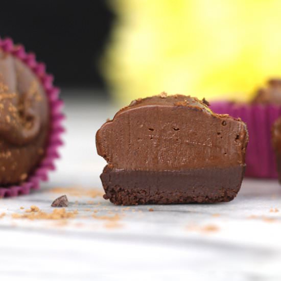 Chocolate Truffle Brownie Bites