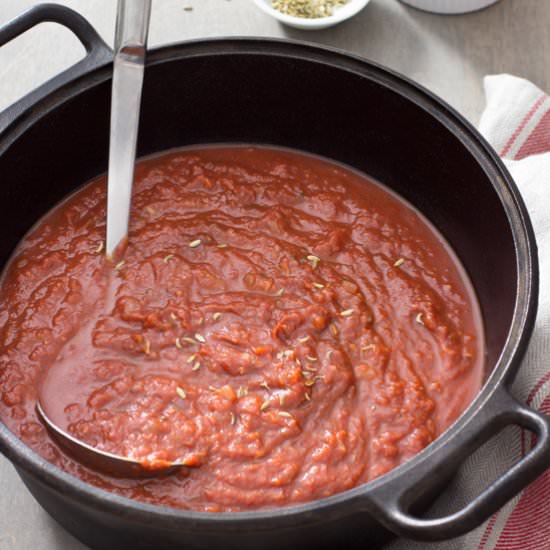 Speedy Tomato Sauce
