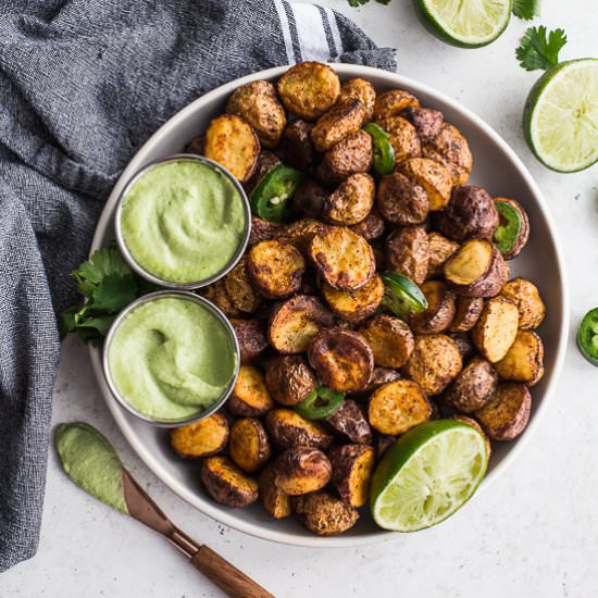 Air Fryer Roasted Potatoes
