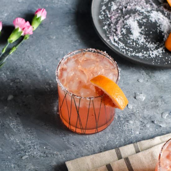 Blood Orange Vanilla Bean Paloma