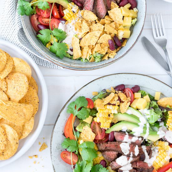 Mexican Beef Salads