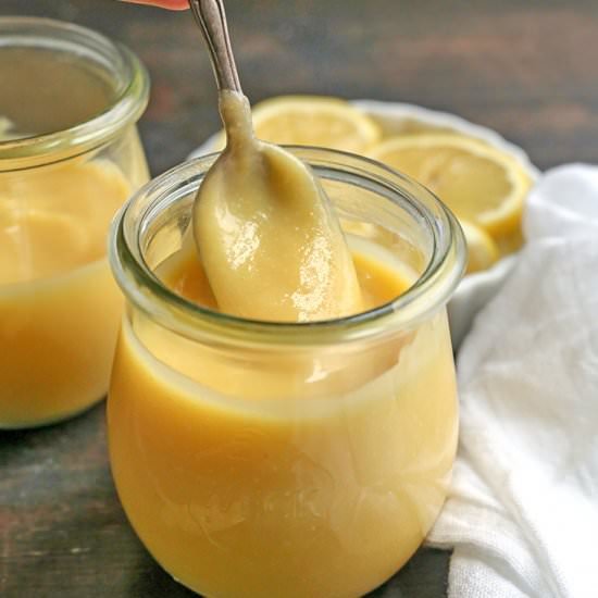 Easy Paleo Lemon Curd