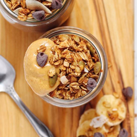 Cinnamon Spice Coconut Granola