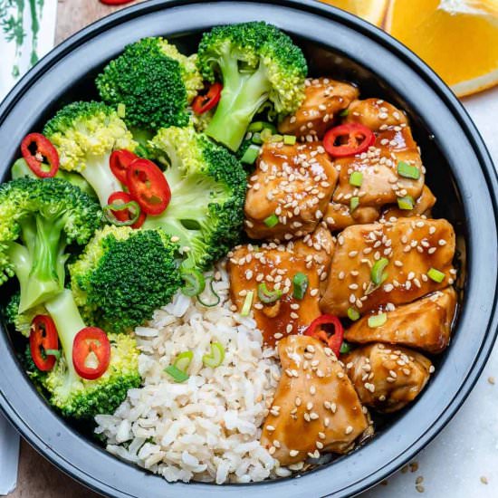 Teriyaki Chicken Meal Prep Bowls