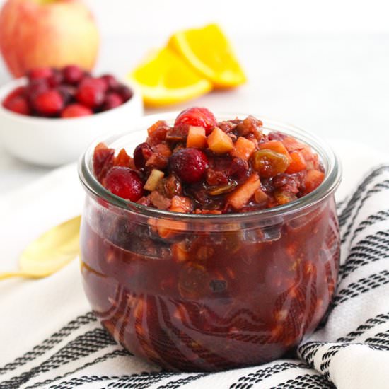 Orange Cranberry Chutney