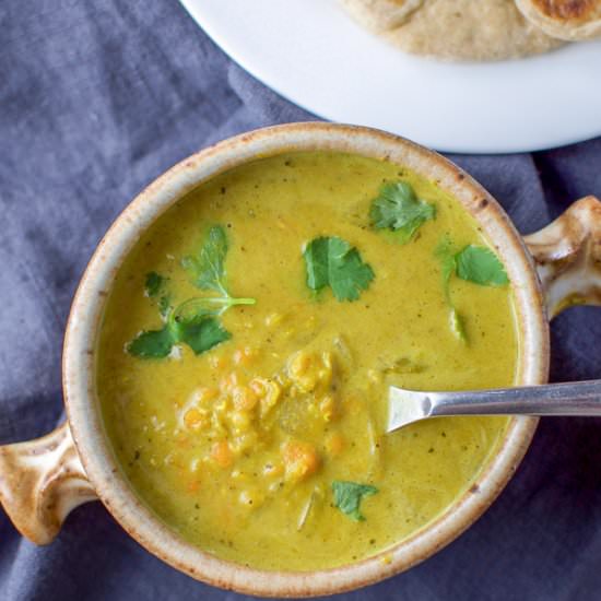 Coconut Curry Lentil Soup