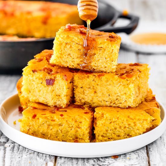 Eggless Cornbread