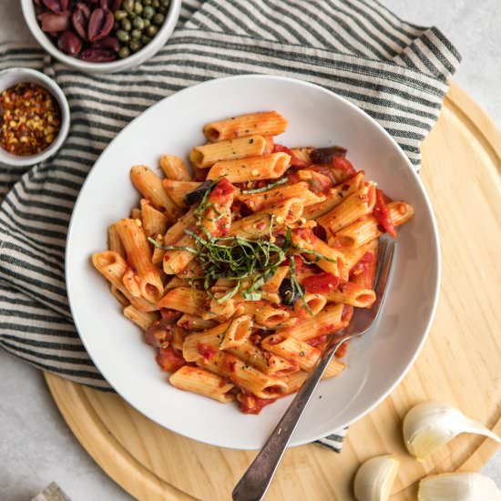 Instant Pot Penne Puttanesca