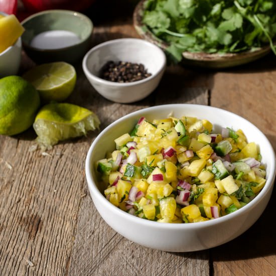 Fast & Refreshing Pineapple Salsa