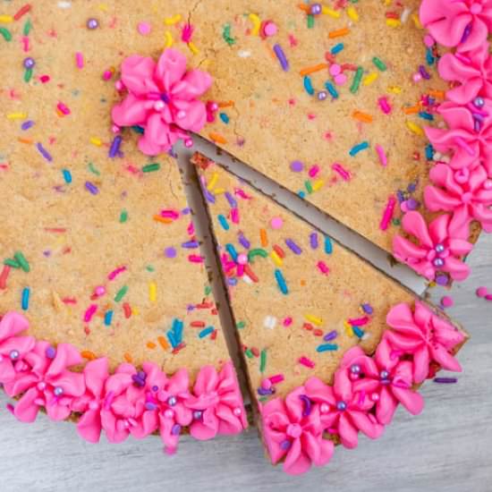 Funfetti Cookie Cake
