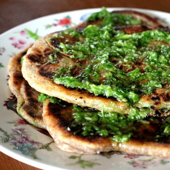 Chinese Spring-Onion Pancakes