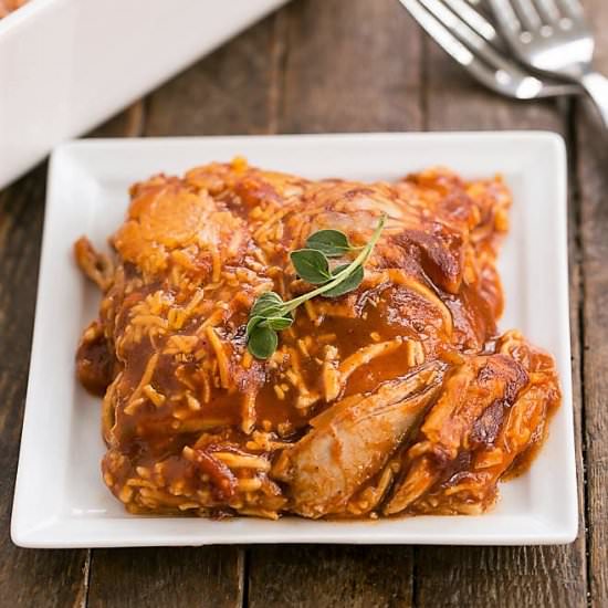 Easy Turkey Enchilada Casserole