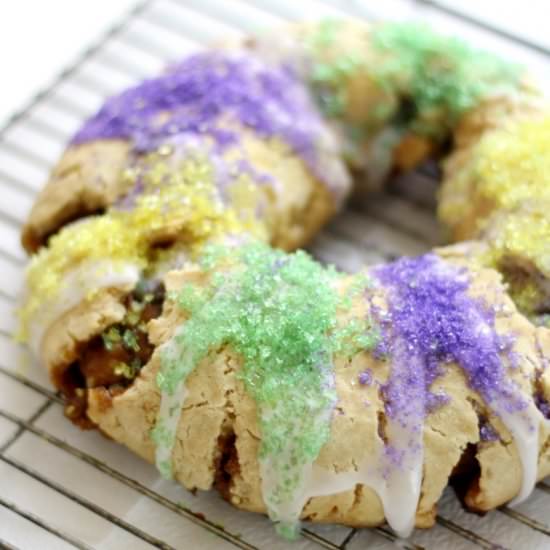 Gluten-Free King Cake (Vegan/AF)