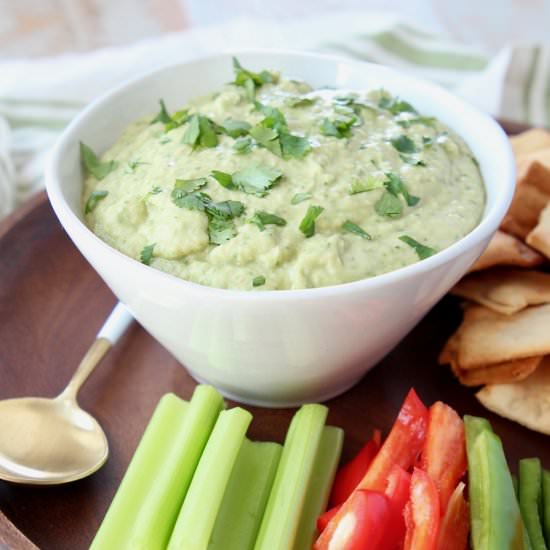 Spinach Artichoke Hummus