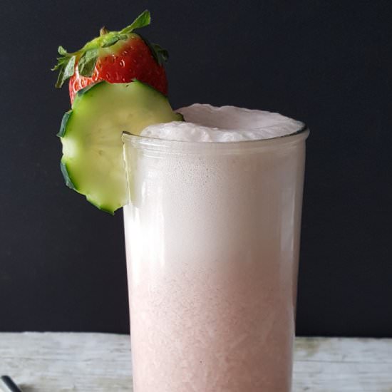 Cucumber Strawberry Smoothie