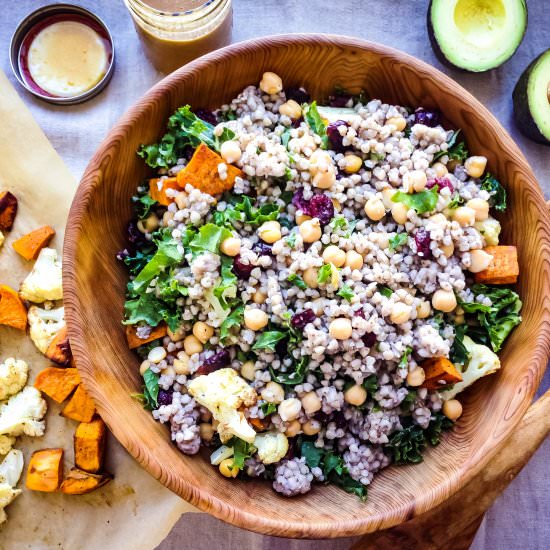 Buckwheat Sweet Potato Salad