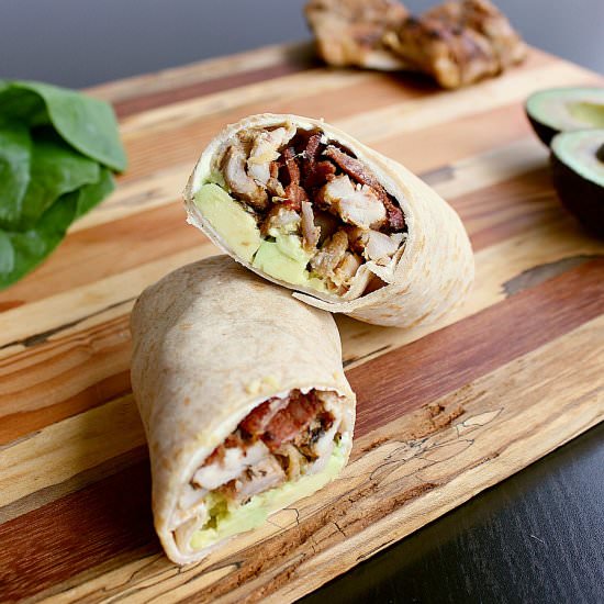 Low Carb Chicken Wrap