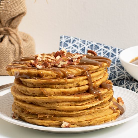 Sweet Potato SunButter Pancakes