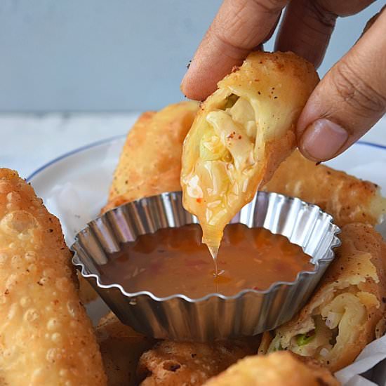 Jalapeno Popper Egg Roll