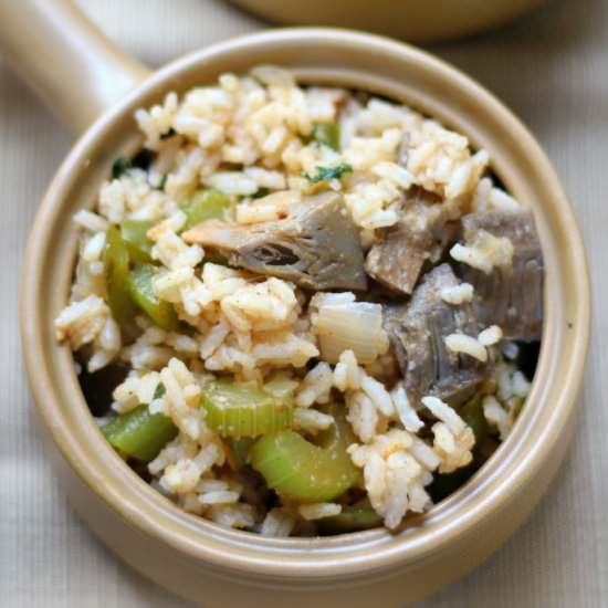Easy Vegan Dirty Rice (Gluten-Free)
